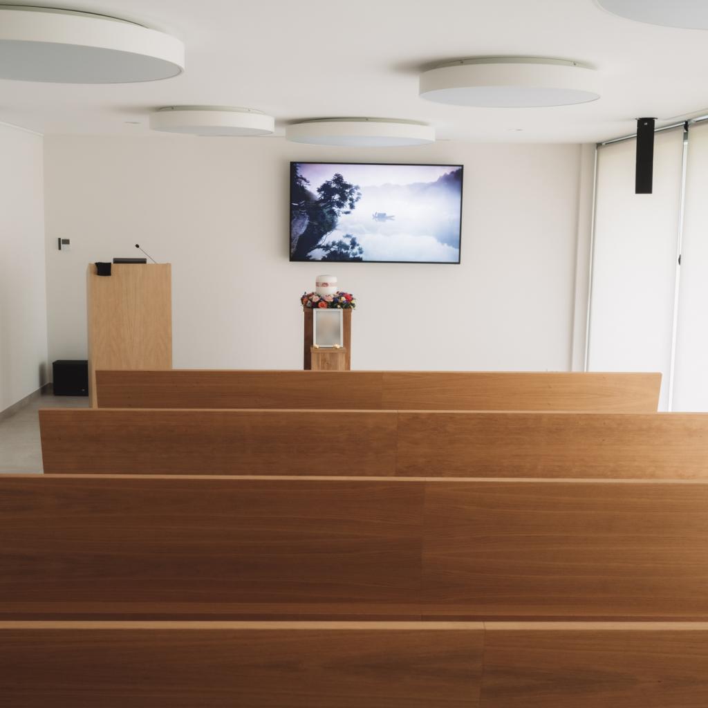 Aula Uitvaartzorg Bentein & Pollet in Oudenburg